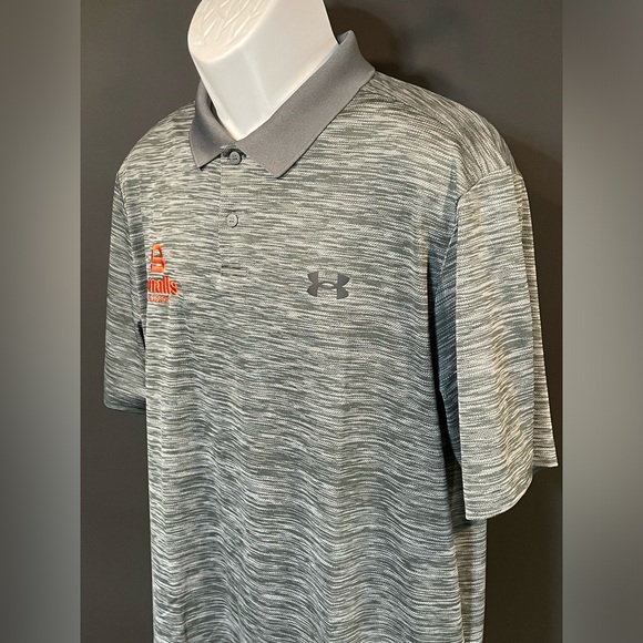 Under Armour Men’s Golf Performance Polo UPF40 in Gray Size L NWT - Picture 2 of 5